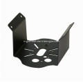 Powder Coating Black Metal Outside Light Corner Bracket